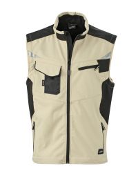 Winter Arbeitsweste in Beige